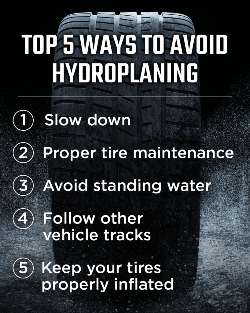 hydroplaning prevention hayward